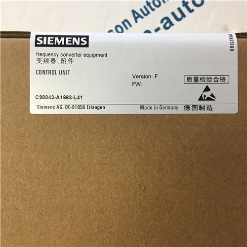 Siemens 6RY1233-0DA04 gating e fonte de alimentação C9843-A1663-L41
