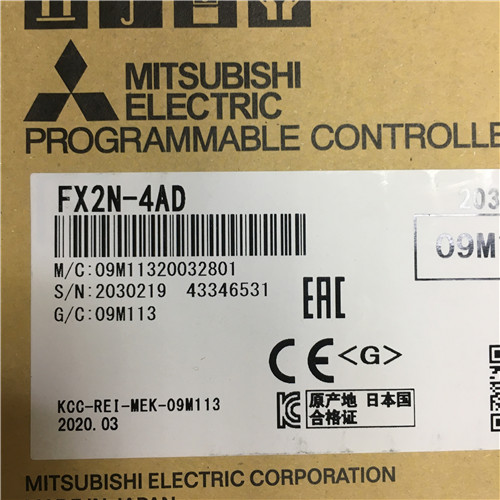 Mitsubishi fx2n-4ad módulo