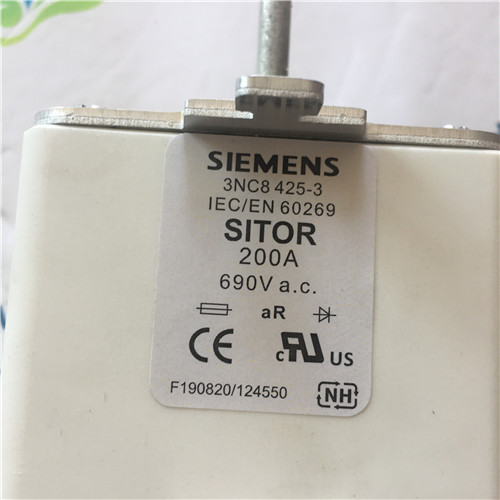 Siemens 3NC8425-3 SITOR FUSOR-LINK SIBER 3 200A, AC 660V