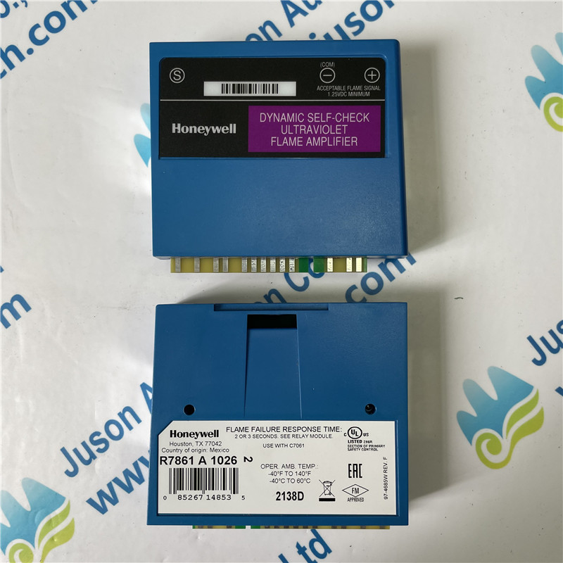 "Honeywell Combustion Controller R7861A1026"